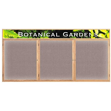 United Visual Products Open Faced Traditional Corkboard, 48x36" UV642A-WHITE-CORK